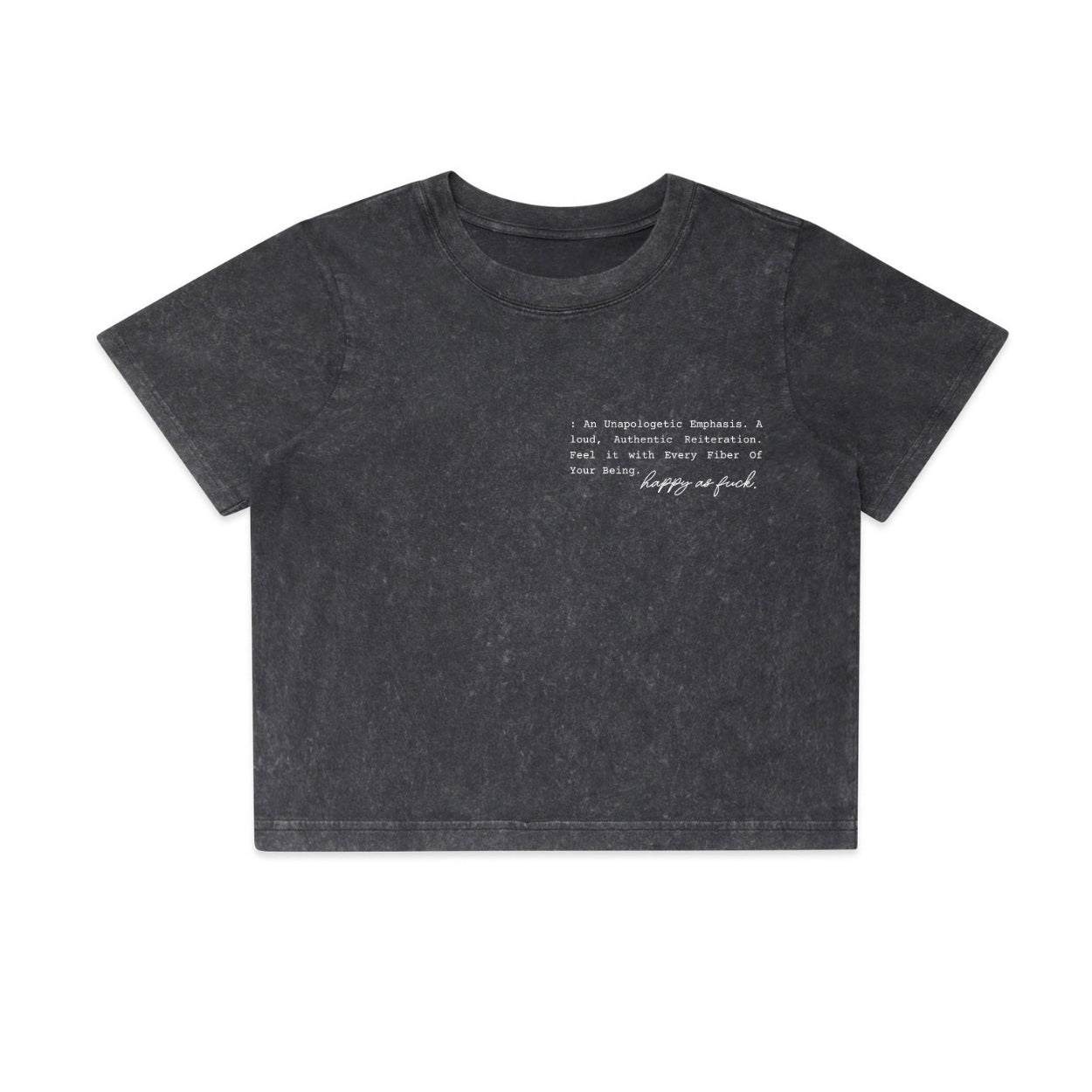 HAF Wo’s Crop Tee